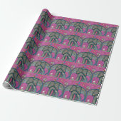 Elephant Love Gift Wrapping Paper Cadeaupapier (Uitgerold)