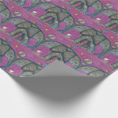 Elephant Love Gift Wrapping Paper Cadeaupapier (Hoek)