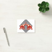 Elephant Love Houndstooth Diamond Post-it® Notes (Kantoor)