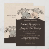 Elephant Love Kaart (Voorkant / Achterkant)