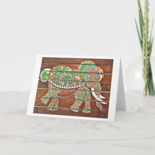 Elephant Love Kaart