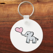 Elephant love keyring sleutelhanger (Voorkant)