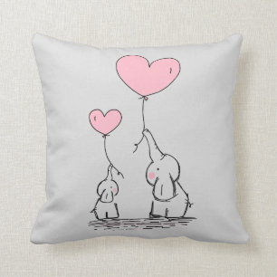 Elephant Love Kussen