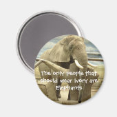 Elephant Love Magneet (Voorkant / Achterkant)