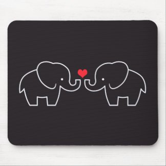Elephant Love Mousepad Muismat
