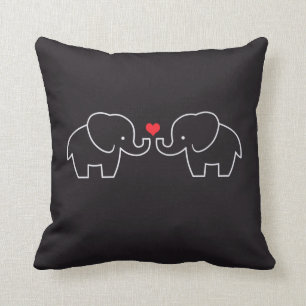 Elephant Love Pillow Kussen
