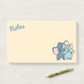 Elephant Love Post-It Notes (Op bureau)