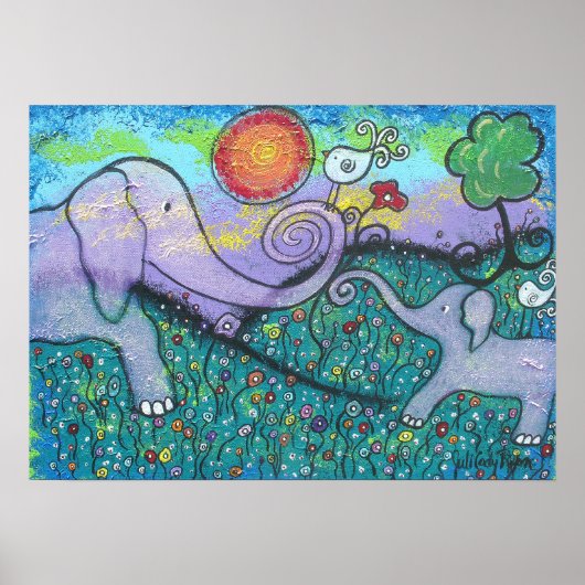 Elephant Love Poster (Voorkant)