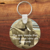 Elephant Love Sleutelhanger (Voorkant)