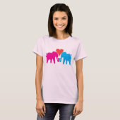 Elephant Love T-shirt (Voorkant volledig)