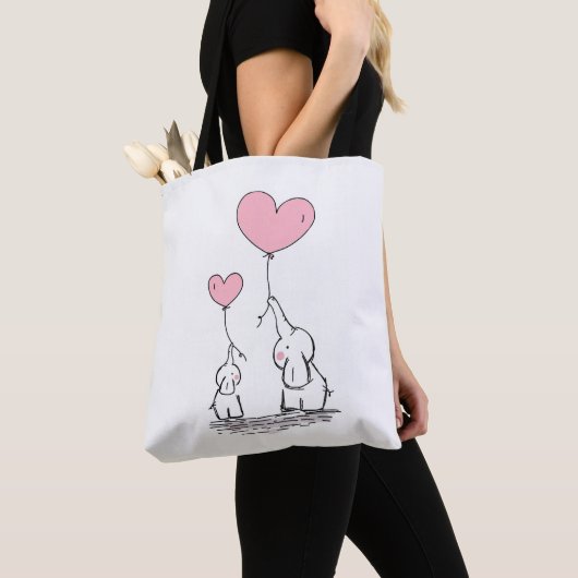 Elephant Love Tote Bag (Dichtbij)