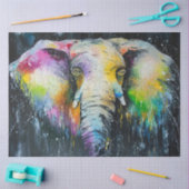 Elephant Lover the Elephant Waterverf Tissuepapier (Craft)