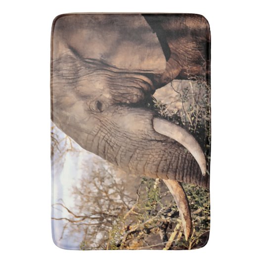 Elephant Lovers Art Badmat (Voorkant Verticaal)