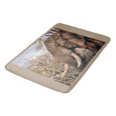 Elephant Lovers Art Badmat (Gekanteld)