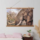 Elephant Lovers Art Hangend Wandkleed (Slaapkamer)