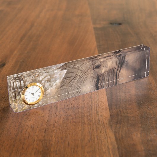 Elephant Lovers Art Naambordje (Zijkant)