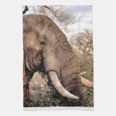 Elephant Lovers Art Theedoek (Verticaal)