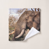 Elephant Lovers Bad Handdoek (Wasdoekje)