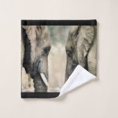 Elephant Lovers Bad Handdoek (Wasdoekje)