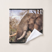 Elephant Lovers Bad Handdoek (Wasdoekje)