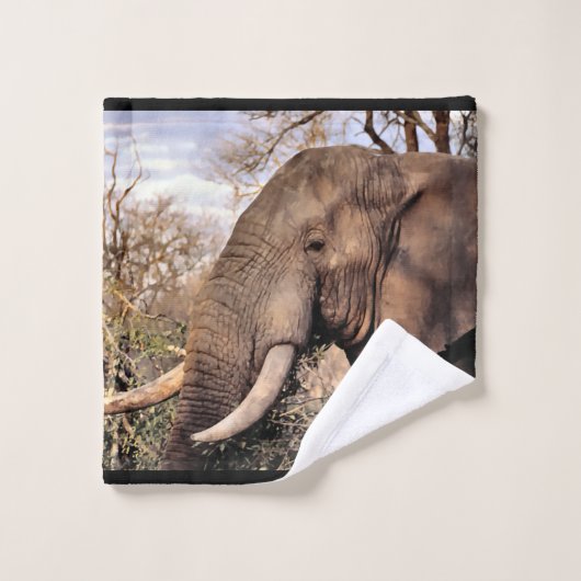 Elephant Lovers Bad Handdoek (Wasdoekje)