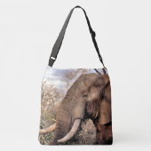Elephant Lovers Crossbody Tas (Achterkant)