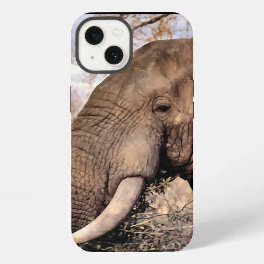 Elephant Lovers iPhone Hoesje (Achterkant)