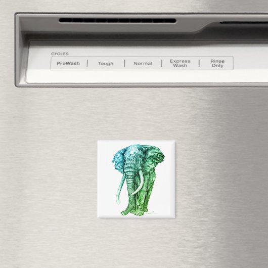 Elephant Magneet (Insitu (Vaatwasser))