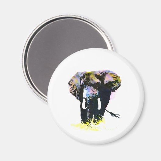 Elephant Magneet (Voorkant / Achterkant)