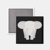 Elephant Magnet (Voorkant / Achterkant)