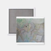 Elephant Magnet (Voorkant / Achterkant)