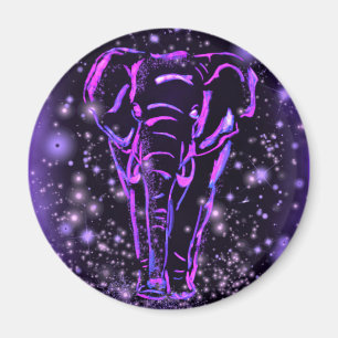 Elephant Magnet bij Putrple Pink Sterrennacht