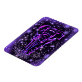 Elephant Magnet loopt op Sterrennacht Magneet (Linkerzijde)