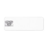 Elephant Mailing Labels (Voorkant)