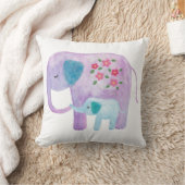 Elephant mam & baby Pillow Cute Elephant Cushion Kussen (Deken)