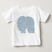 Elephant mam & Baby Teeshirt (Voorkant)