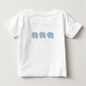 Elephant mam & Baby Teeshirt (Achterkant)