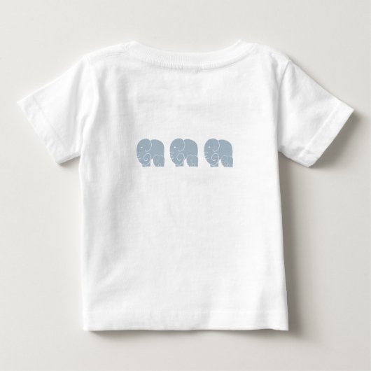 Elephant mam & Baby Teeshirt (Achterkant)