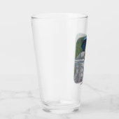 Elephant Man Walking Dogs Fantasy Art Glass Cup Glas (Rechts)