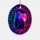 Elephant Mandala Keramisch Ornament (Rechts)