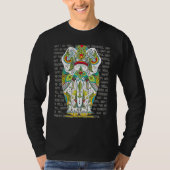 Elephant Mandala Loving Kindness Metta Wish Blessi T-shirt (Voorkant)
