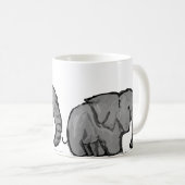 Elephant March Koffiemok (Voorkant rechts)