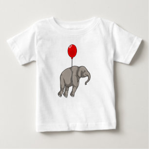 Elephant met ballon