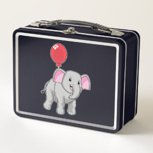 Elephant met ballon