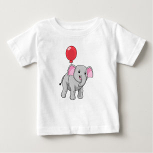 Elephant met ballon