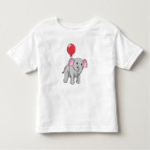 Elephant met ballon kinder shirts (Voorkant)