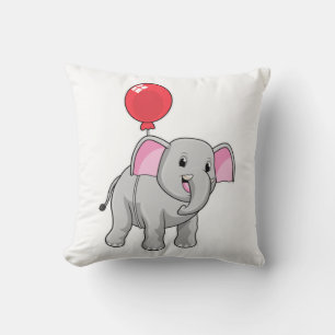 Elephant met ballon kussen