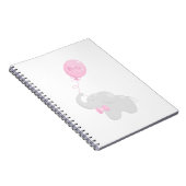 Elephant met ballon notitieboek (Rechterzijde)