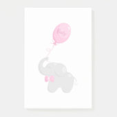 Elephant met ballon post-it® notes (Voorkant)