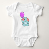 Elephant met ballon romper (Voorkant)